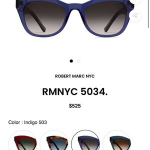 Robert Marc NYC Sunglasses- Never Worn!